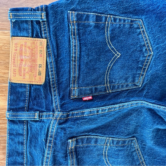 Levi’s 501 ‘93 Straight Leg Jeans Size 28 x 30 - Picture 5 of 5